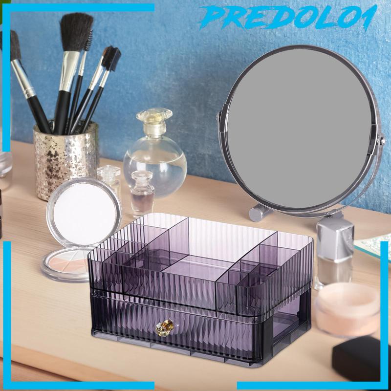 [Predolo1] Organizer Kosmetik Makeup Cosmetic Display Lipstick Organizer Untuk Desktop