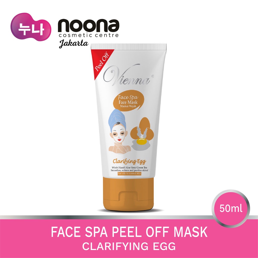 VIENNA FACE MASK PEEL OFF CLARIFYING EGG 50ML