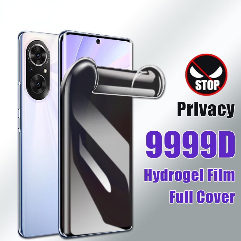 Film Hydrogel Anti Spy Untuk OPPO F11 Find X3 X5 K10 Pro Pelindung Layar Privasi Untuk OPPO A1 Pro A17 A1K A31 A5 A9 A53 A54 A57 A73 A74 A76 A77s A91 A92 A93 A95 A96 Bukan Kaca