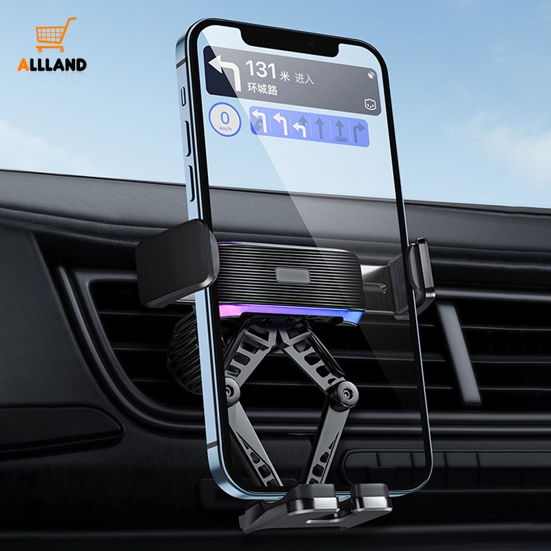 Kreatif Ventilasi Mobil Gravitasi Tetap Non-slip Dudukan Ponsel/Portabel Adjustable Otomotif GPS Navigasi Berdiri/Kendaraan Universal Ponsel Bracket