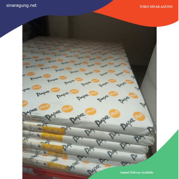 

KERTAS HVS PAPERPLUS 100g 65X100 isi 1rim(500lbr)/free biaya potong custom sesuai permintaan ukuran