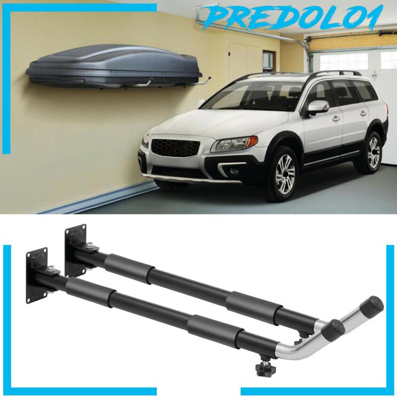 [Predolo1] Kotak Atap Portable Rak Dinding Tempel Bracket Roof Box Mobil Untuk Koper