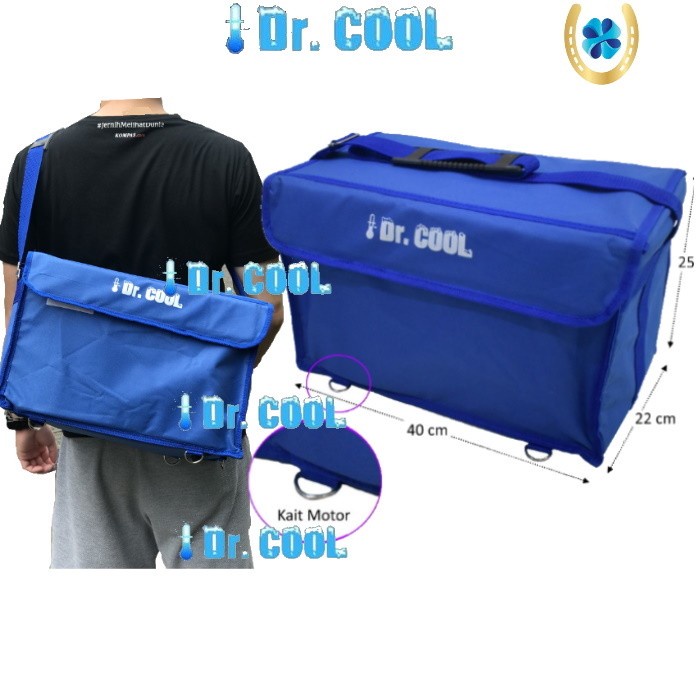 

⭐BISA COD⭐ nt Tas Go Food Premium Dr Cool 40x22x25cm Small Portable