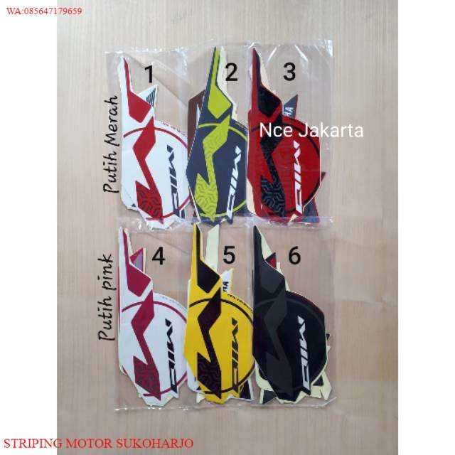 (ORI) STIKER STRIPING MIO M3 2015 KUALITAS ORIGINAL MURAH
