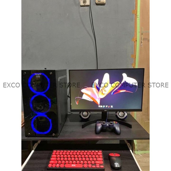 FULL SET PC Gaming AMD Ryzen 5 5600G PAKET LENGKAP