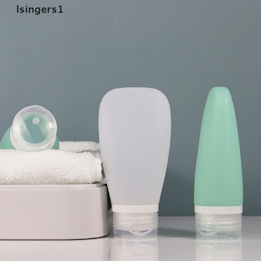 [lsingers1] Dispenser Krim Shampoo Portable Travel Silicone Sub Bottling Sample Wadah Butik