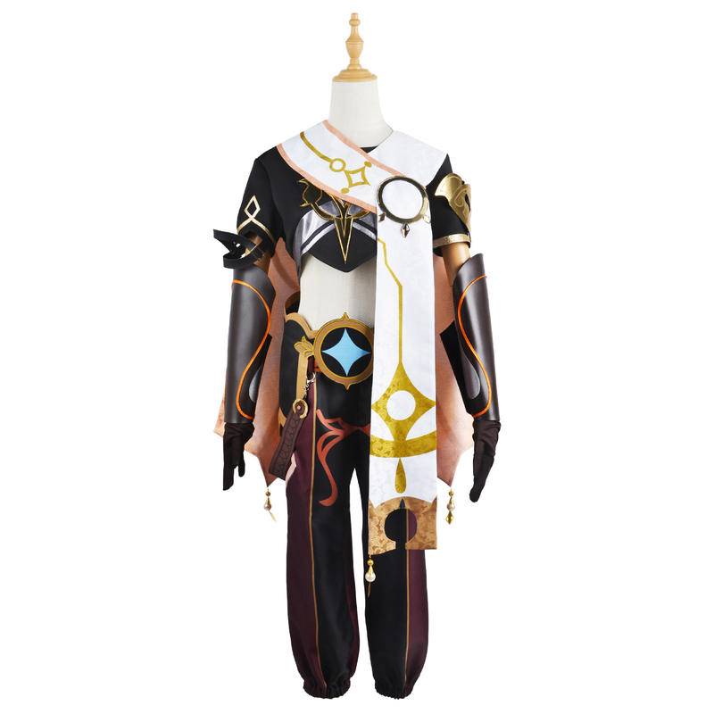 【Wetrose】Genshin Impact Cosplay Traveler Aether Costume Set