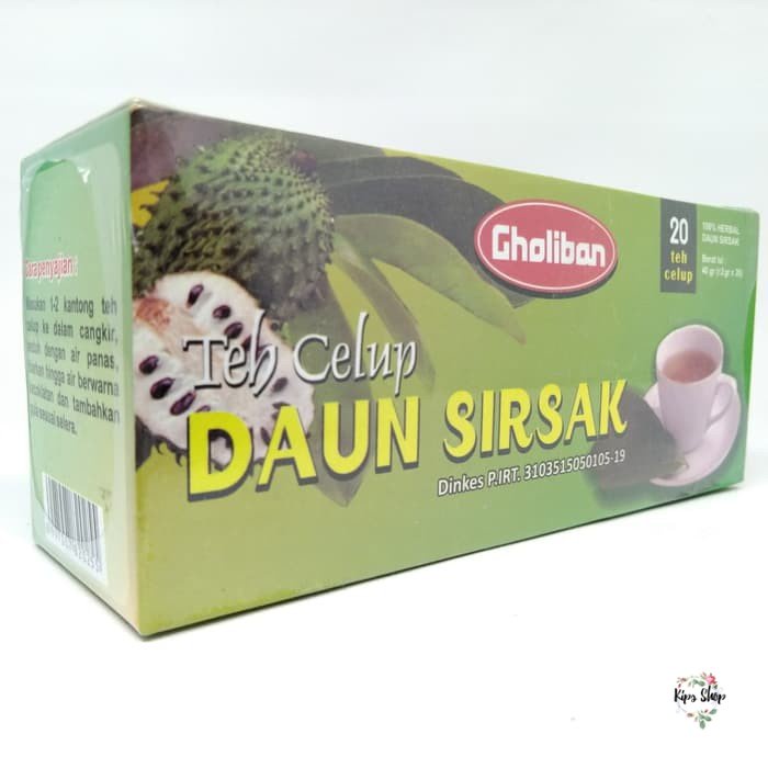 

Teh Celup Daun Sirsak Gholiban