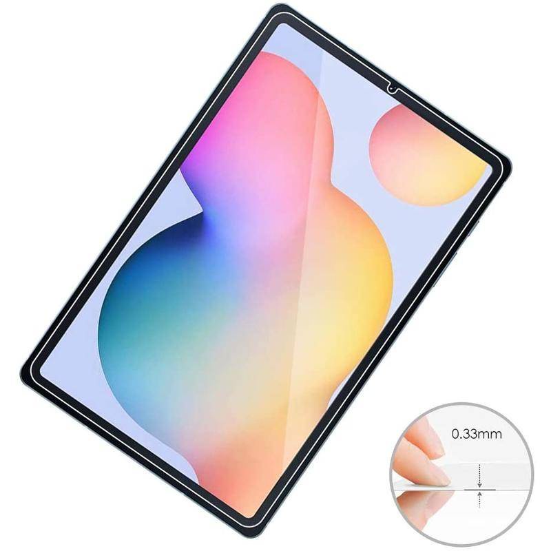 2pcs Untuk Samsung Galaxy Tab S8 S7 Plus Ultra S6 A7 Lite A8 S5e T500 T220 Tablet Tempered Glass Pelindung Layar Cover Untuk Samsung Tab A 8.0 8.4 10.1 10.5 Layar Tahan Ledak