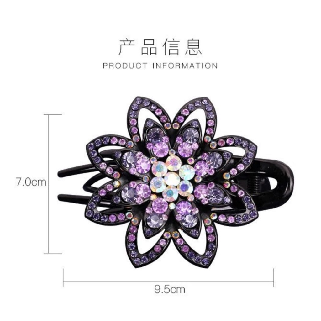 Jepit Rambut Korea Sanggul Wanita Motif Baru High Quality Import