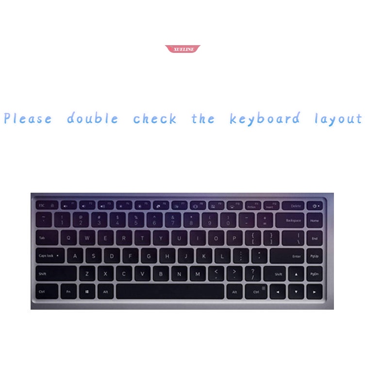 Untuk Xiaomi Pro15 i5-8250U 15.6inch Keyboard Film Tahan Debu Tahan Air Silikon Dicat Pelindung Cakupan Penuh Penutup Keyboard [ZXL]