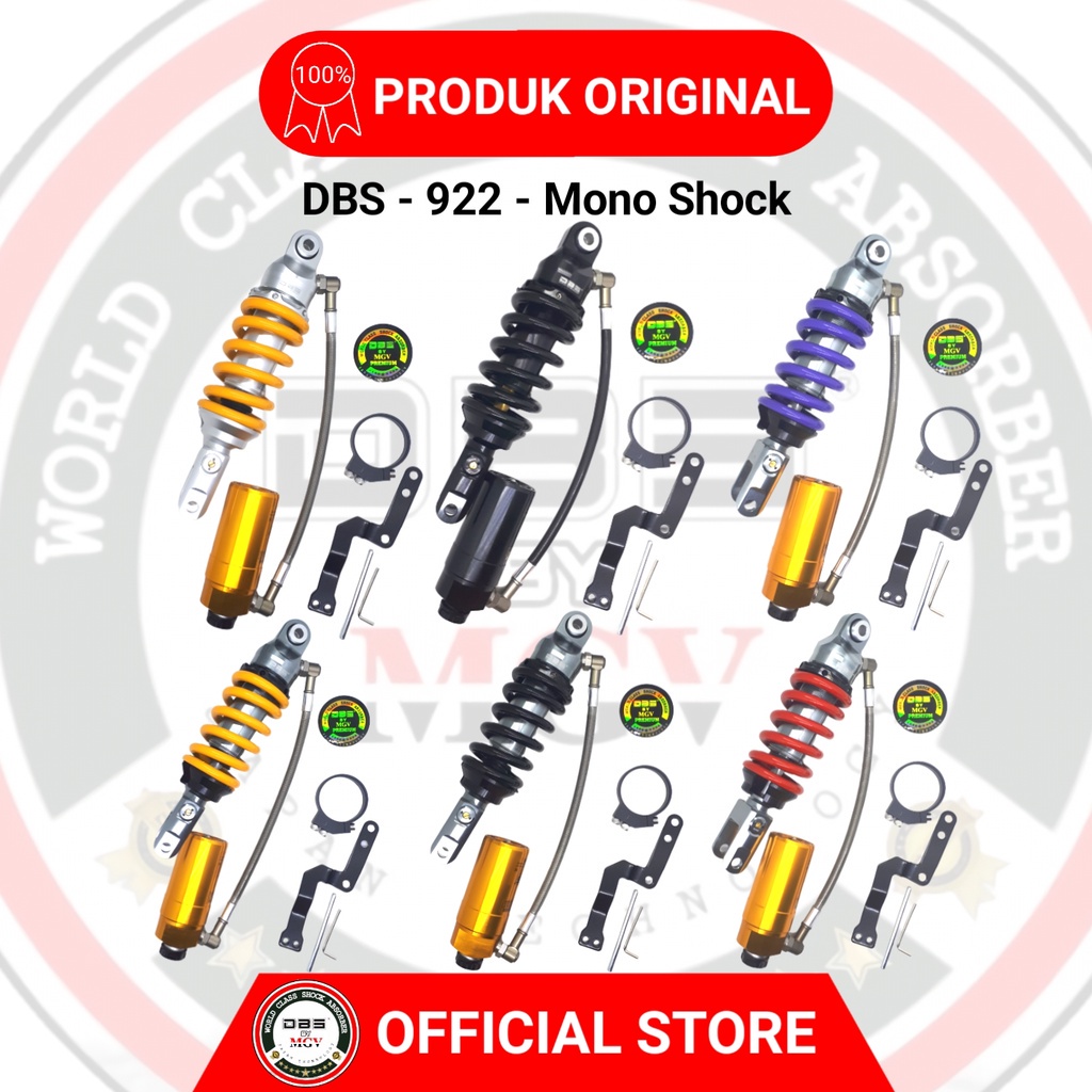 [ BISA COD ] Mono Shock DBS 933 / 922 PREMIUM ADJUSTABLE SYSTEM  Vixion New Vixion NVL NVA