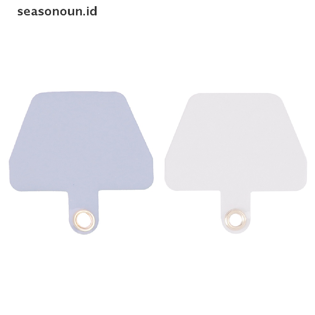 Seasonoun 10pcs Universal Ponsel Lanyard Gantung Loop Tether Tabs Untuk Phones Case.