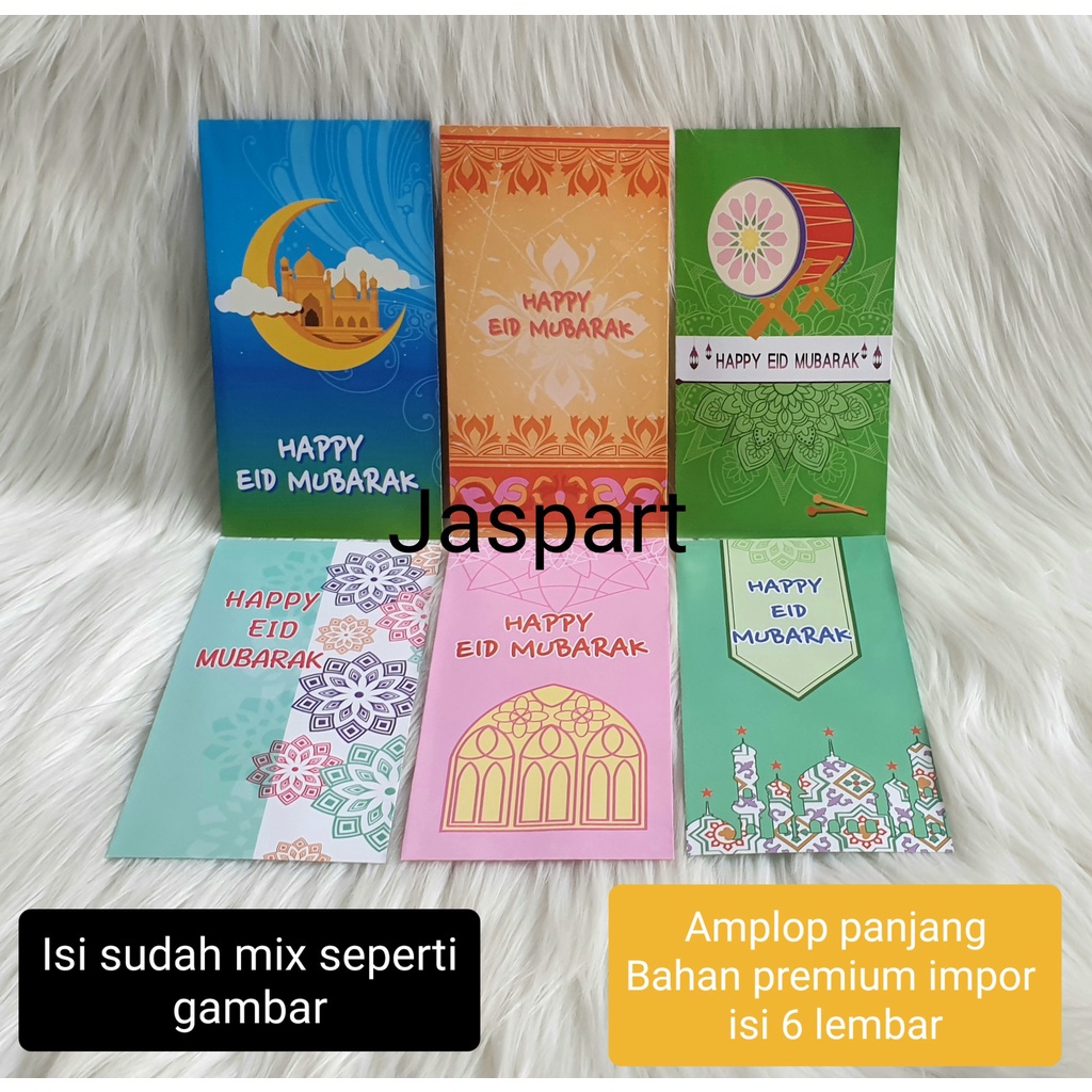 

ANGPAO AMPLOP PANJANG LEBARAN IDUL FITRI 2022 AMPLOP LEBARAN PANJANG PREMIUM ISI 6