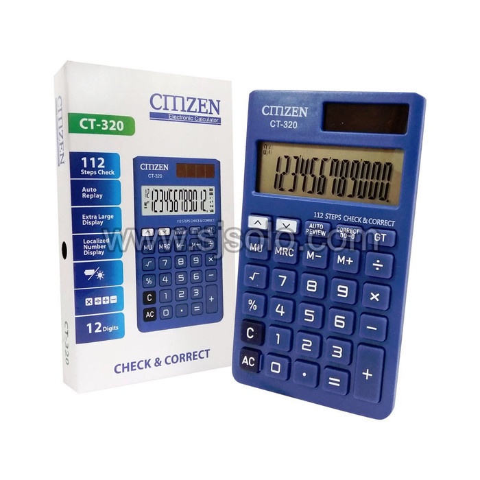 

Kalkulator Mini 12 Digit CMZEN CT-320 Calkulator CMZEN Colorful CT-320 mirip citizen mirip citizen