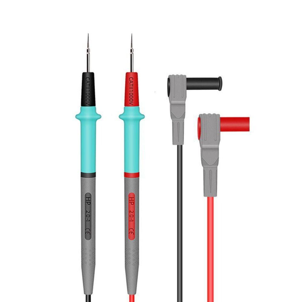 Lanfy Multimeter Probe Needle Tip Pins Universal Voltmeter Tester Kawat Pen Kabel Alat Ukur Probe Tes Pulpen Probe