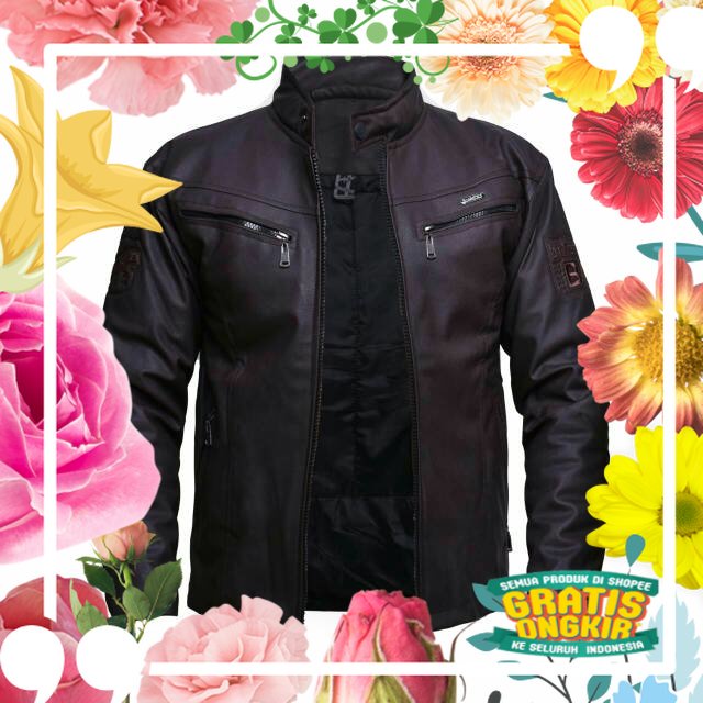 JAKET KULIT MOTOR ORIGINAL DAN MURAH UNTUK PRIA / japan