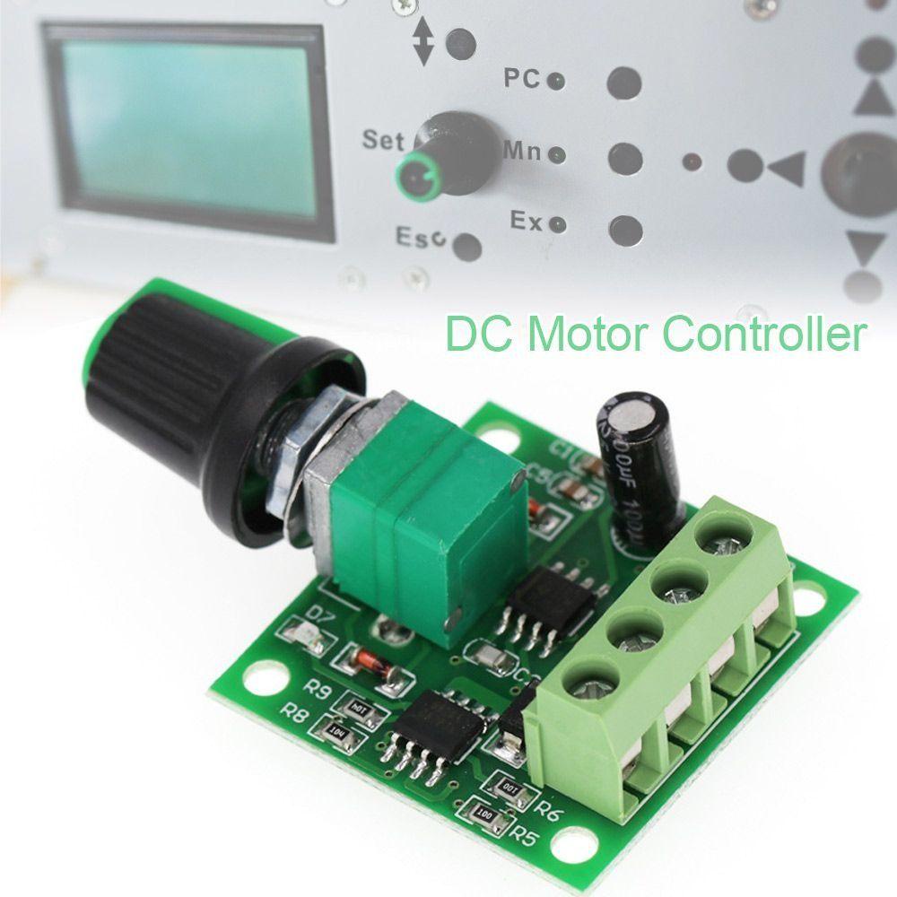 POPULAR Dc Motor Speed Controller 2A Potensiometer Percepatan 1803BK Motor Kipas