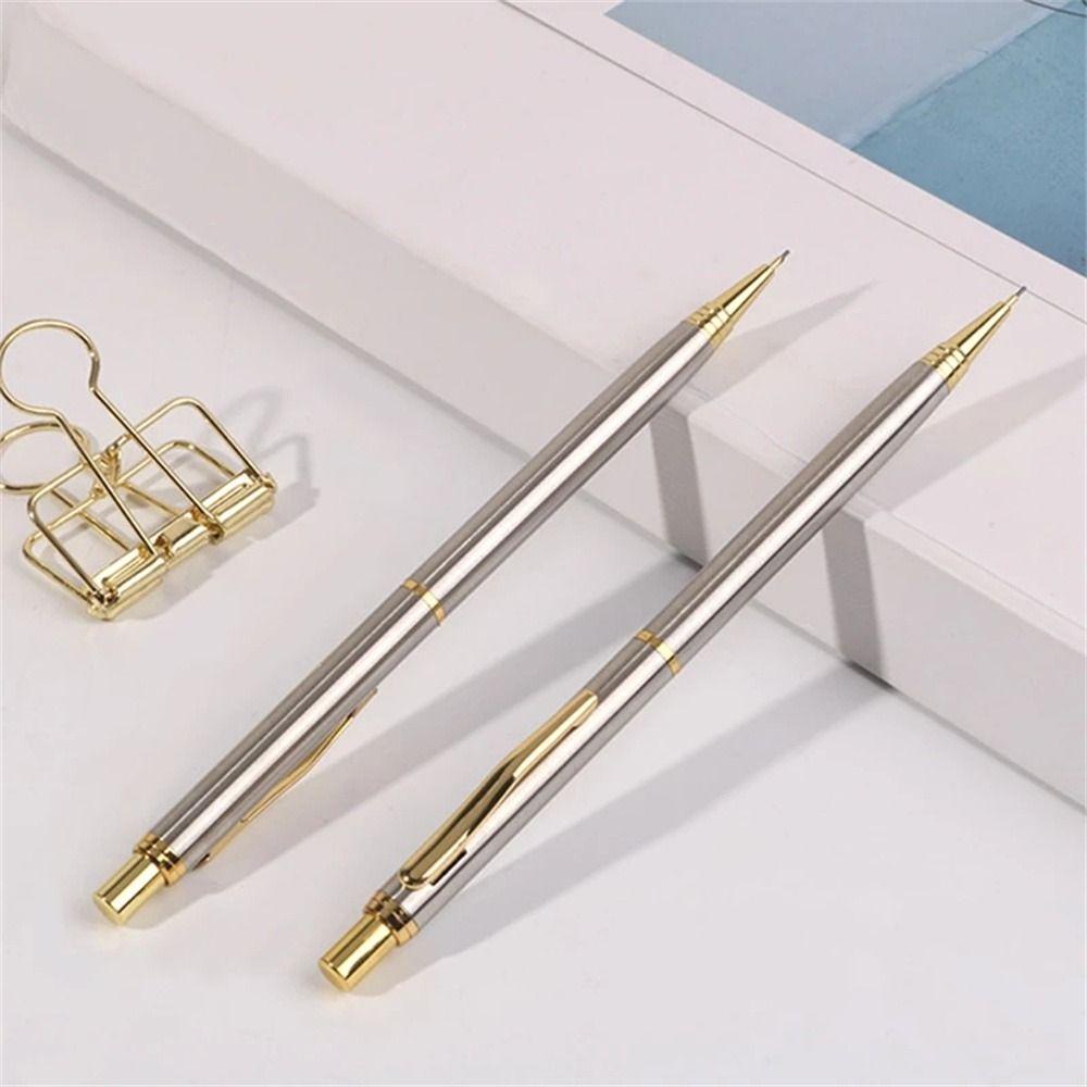 [Elegan] Pensil Mekanik High-end Alat Tulis Menggambar Sketsa Siswa Pensil Otomatis 0.5mm