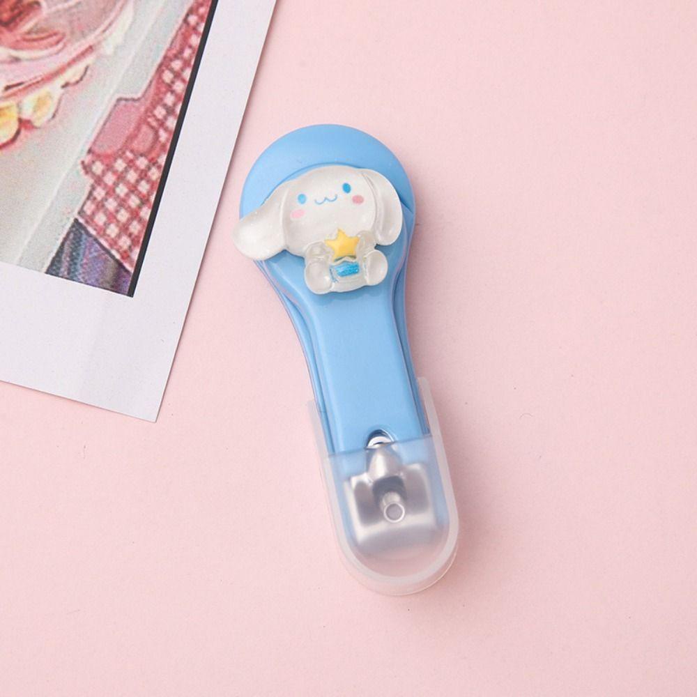 Agustina Kartun Gunting Kuku Pembersih Kutikula Kecantikan Perawatan Jari Nipper Trimmers Nail Clippers Cutter Alat Untuk Rumah Alur Kuku Tunggal Pedicure Stainless Steel Nail Tool