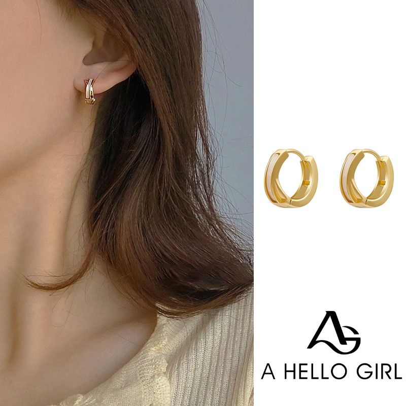 Anting Tusuk Gantung Desain Salib Gaya Retromewahsimple Untuk Wanita