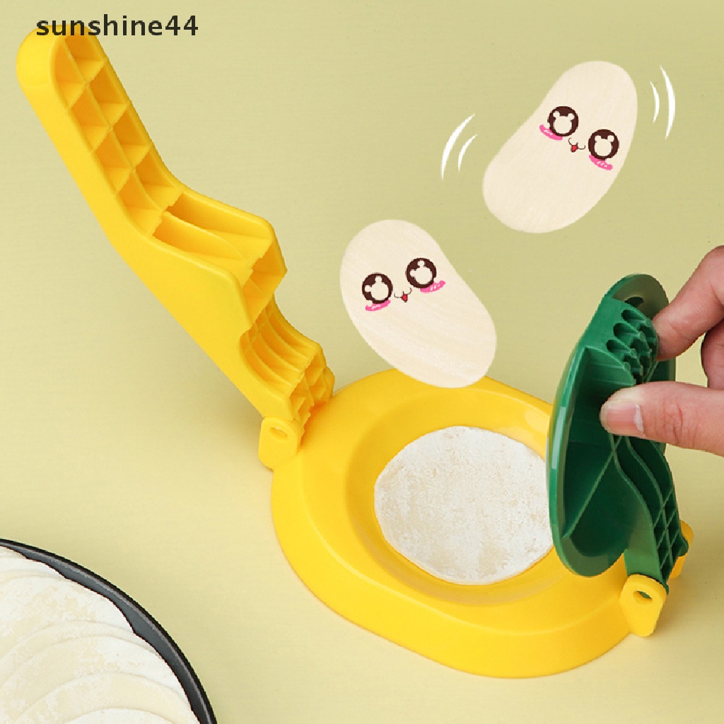 Sunshine 1Pc Dumplings Maker Alat Penekan Adonan Dumpling Skin Artefak Cetakan Press Kulit ID