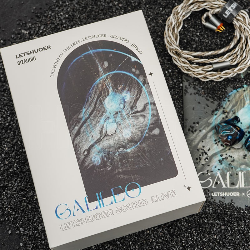 Earphone In-Ear Hybrid LETSHUOER x GIZAUDIO Galileo IEMs 10mm