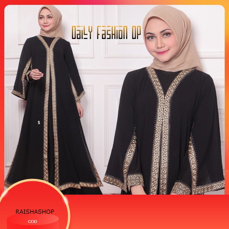 Gamis Turkey 1199 Hawa #253 Dress Busana Muslimah By Original Mega Store Farzolla 2