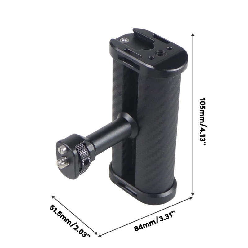 Zzz Grip Pegangan Aluminium Ergonomis Untuk Aksesori Video Rig Video-Grafi Kandang Kamera