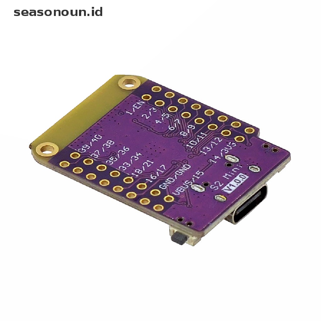 Seasonoun S2 Mini V1.0.0 ESP32-S2 4MB FLASH 2MB PSRAM WIFI Pengembangan IOT Board Based.