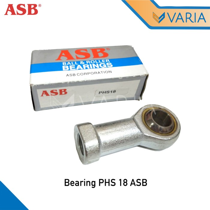 Bearing PHS 18 ASB Diameter As 18 mm Laher Rod Ends Drat Kanan