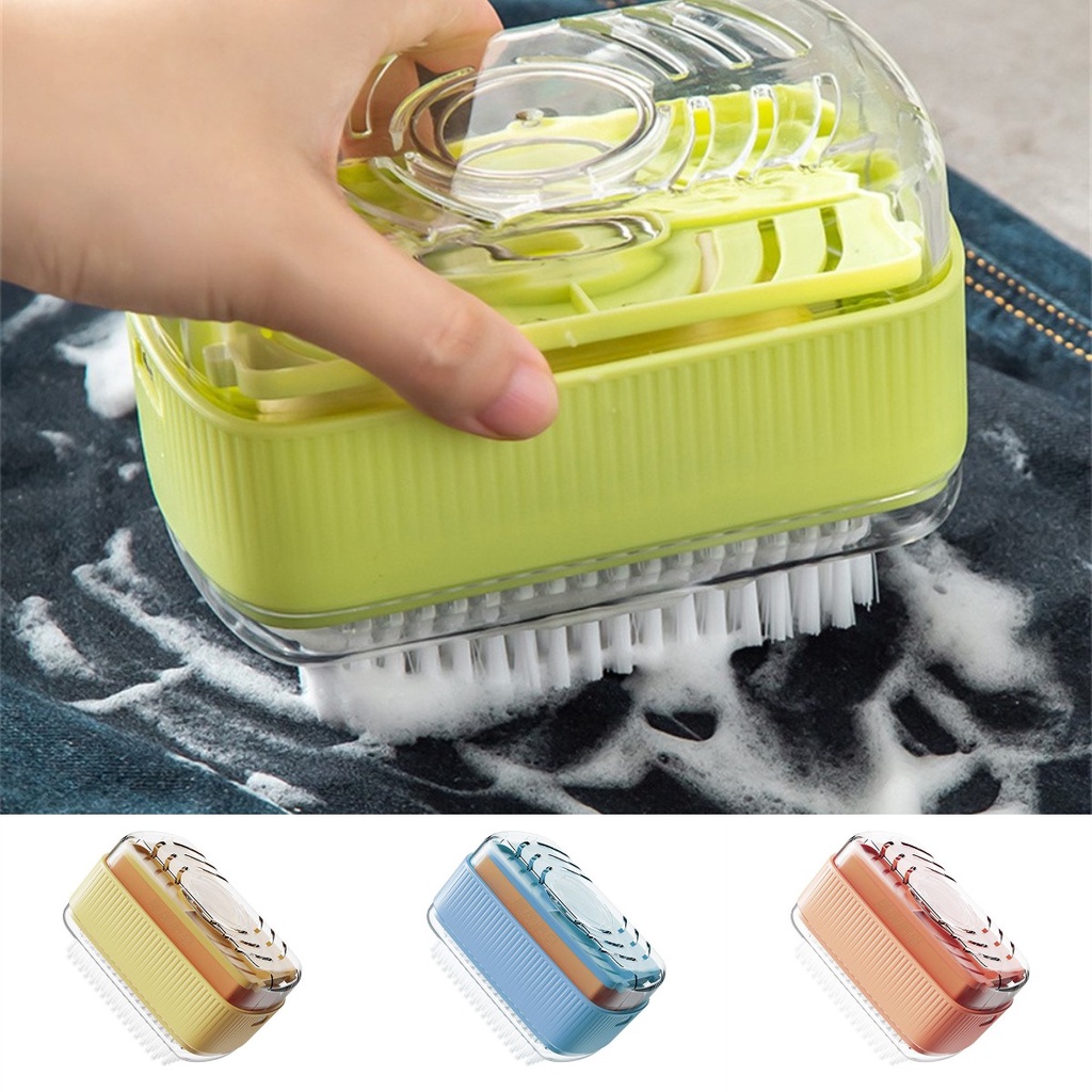 ღ Portable Sabun Kotak Sabun Berkilau Kotak Tangan-Gratis Roller Sabun Kotak Laundry Sikat Drain Sabun Tempat Multifungsi kamar Mandi Penyimpanan Drain Kotak