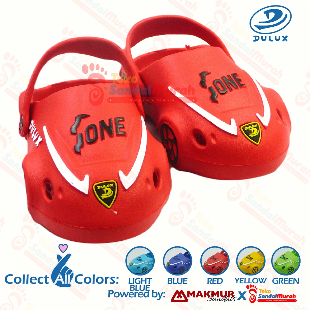 Toko Sendal Murah - Sandal Baim Anak Uk 20 - 25 / Sandal Kodok Motif Mobil Cars / Sandal Anak Model Terbaru / Sandal Anak Tali Belakang [Toko Sendal Murah M 506 E]