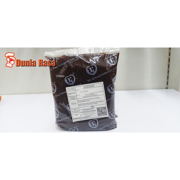 

YU-AI Filling Red Bean 1kg (Pasta kacang merah)