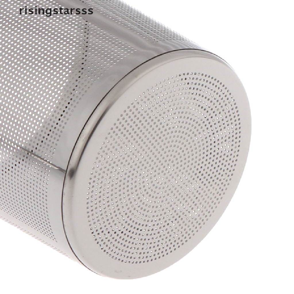 Rsid Span-new Stainless Steel Mesh Tea Infuser Metal Cup Strainer Saringan Daun Longgar Tanpa Tutup  Sepatu Jelly