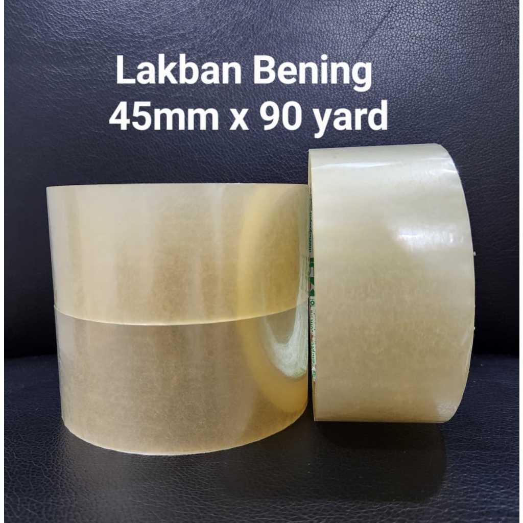 

OJOL ONLY ! Lakban Isolasi Selotip 45mm x 100yard