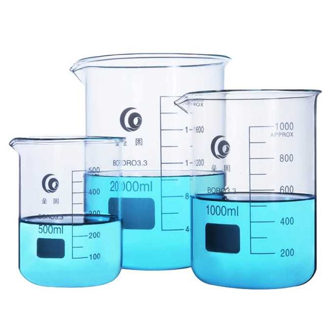 Gelas Takar Ukur Takaran Borosilicate Glass Isi 500mL Kaca Transparent