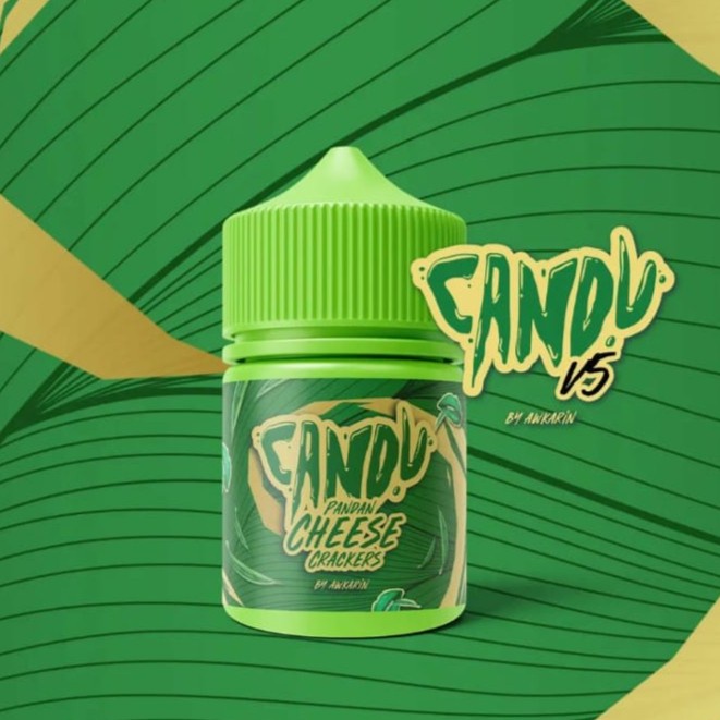 Candu V5 Pandan Cheese Crackers 60ML by Awkarin