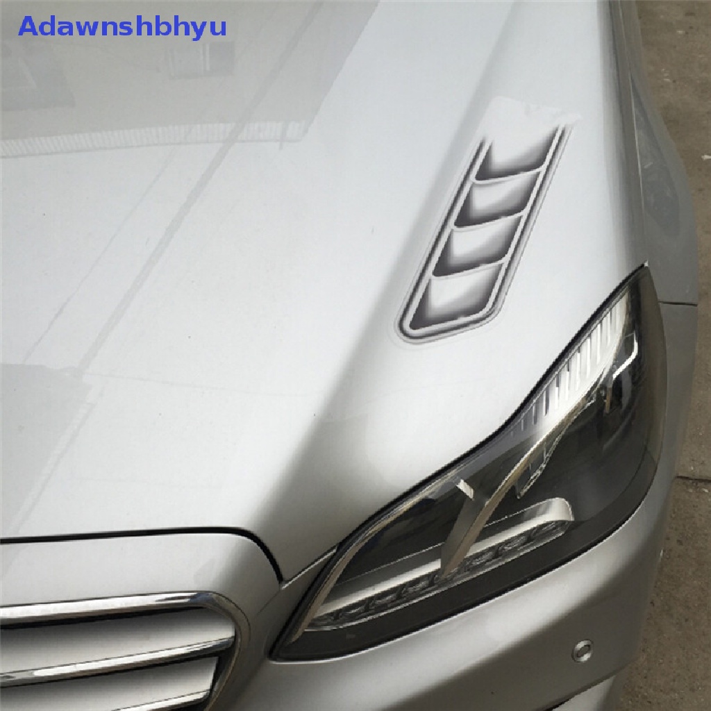 Adhyu Stiker Insang Hiu Mobil Anti Air Auto Sticker Ventilasi Mobil Air Flow Fender Decor ID