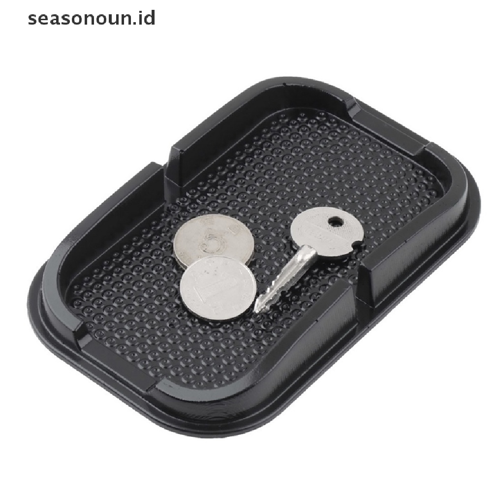 Seasonoun Dashboard Mobil Non Slip Grip Pad Phone GPS Holder Mat Alas Silikon Anti Selip.