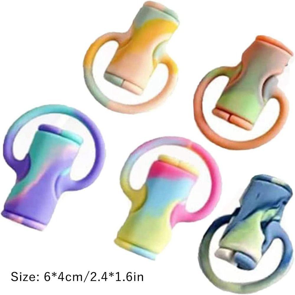 POPULAR Pelindung Kabel Data Portable Universal Mini Silicone Penutup Pelindung Kabel Data