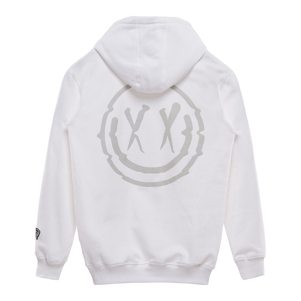 JACKET HOODIE FRIDAY KILLER | DIPPY ALL WHITE HOODIE