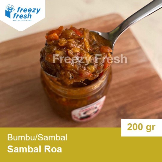 

Best Seller [COD] Sambal Roa Asli 200gr