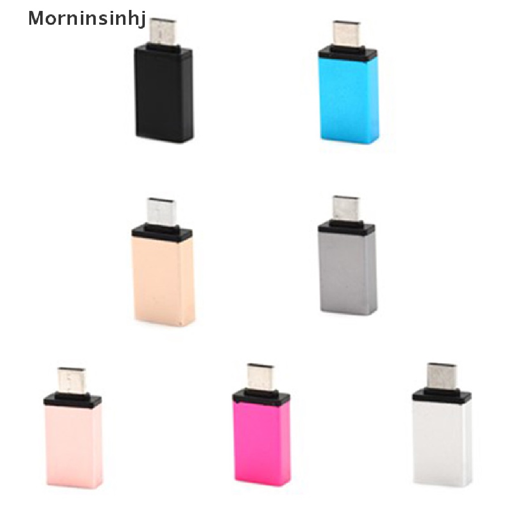 Mornin 1Pc Adaptor Sinkronisasi Data OTG Pria Ke USB 3.0 Female USB Untuk Ponsel Macbook id