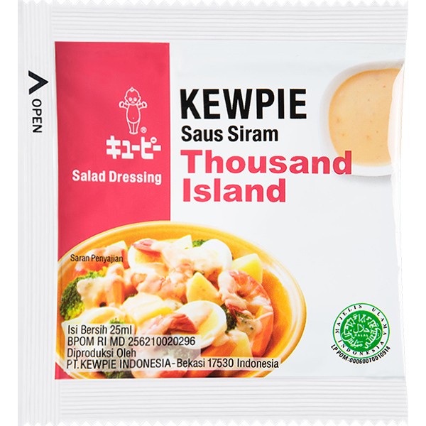 

Kewpie Salad Dressing Saus Siram Thousand Island 25 mL