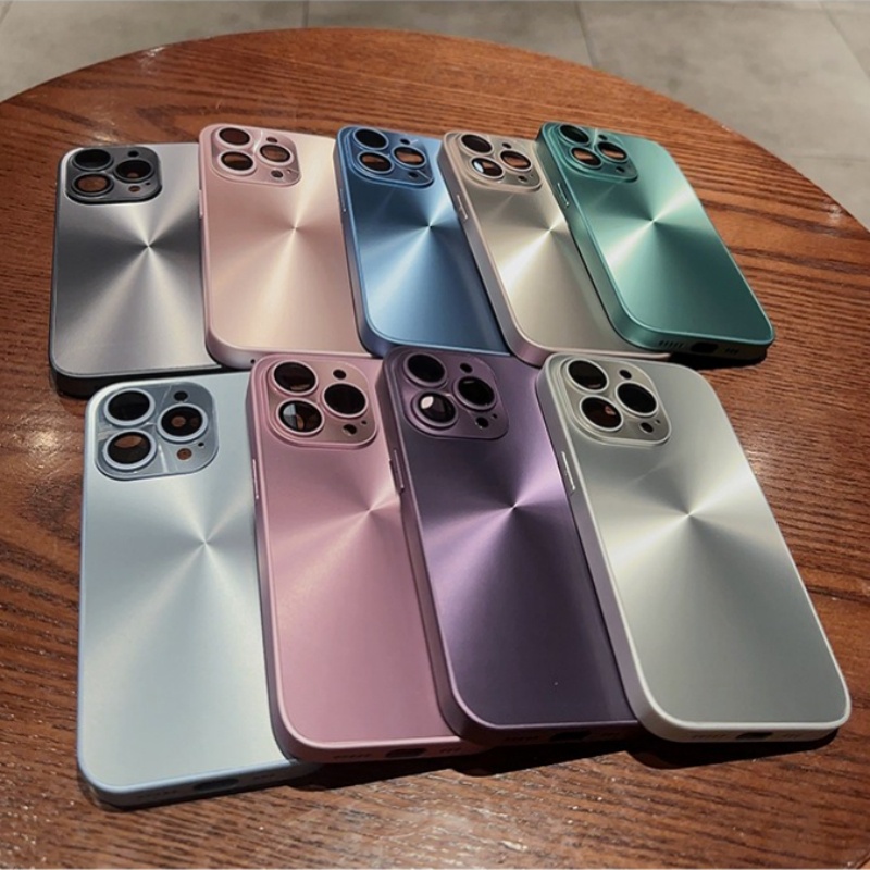 Casing Hp laser ultrathin Mewah Dengan iPhone 14pro Max 13pro Max 12pro Max 11pro Max Akrilik Dengan Perlindungan Lensa film Casing Pencegah Jatuh