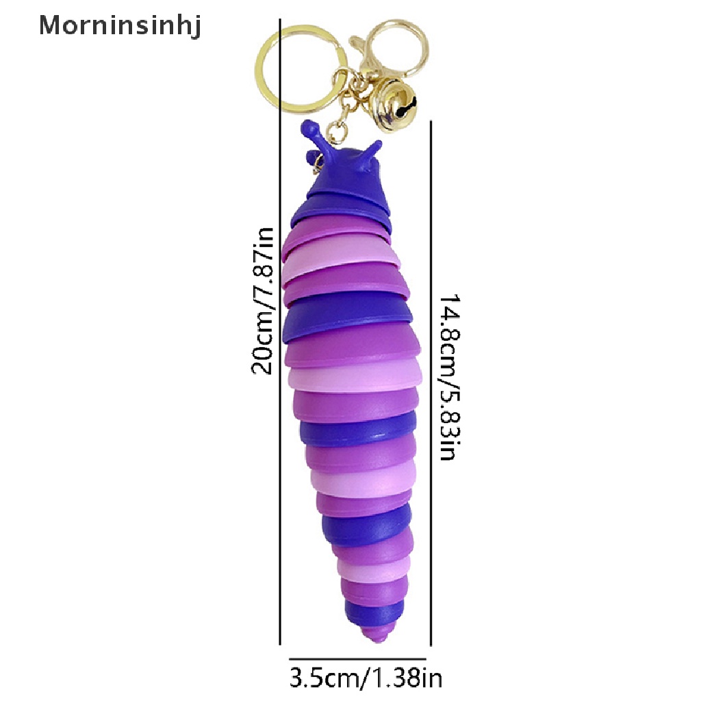Mornin Kreatif Ujung Jari Siput Slug Tas Mainan Dekorasi Tas Kartun Lucu Liontin Gantungan Kunci Kartun Rumah Dekorasi Mobil Keychain Mainan Siput id