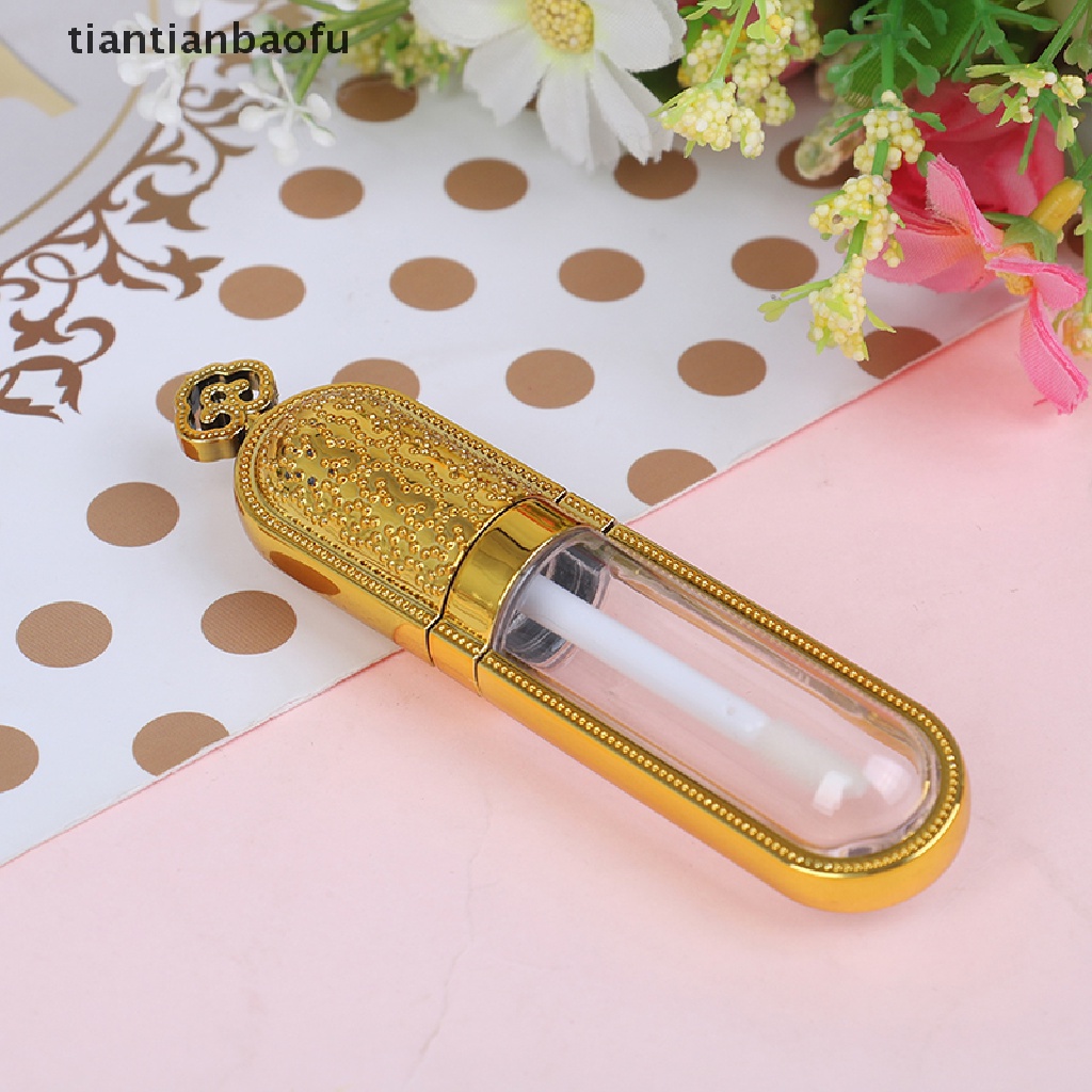 [tiantianbaofu] Pretty lip gloss tube lip balm bottle container refillable empty lip gloss tube Boutique