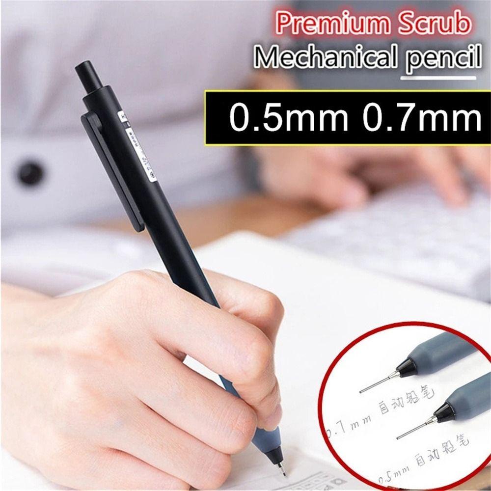 Mxbeauty Alat Tulis Pensil Mekanik Sketsa Gambar Sederhana 0.5mm 0.7mm Pensil Otomatis Siswa