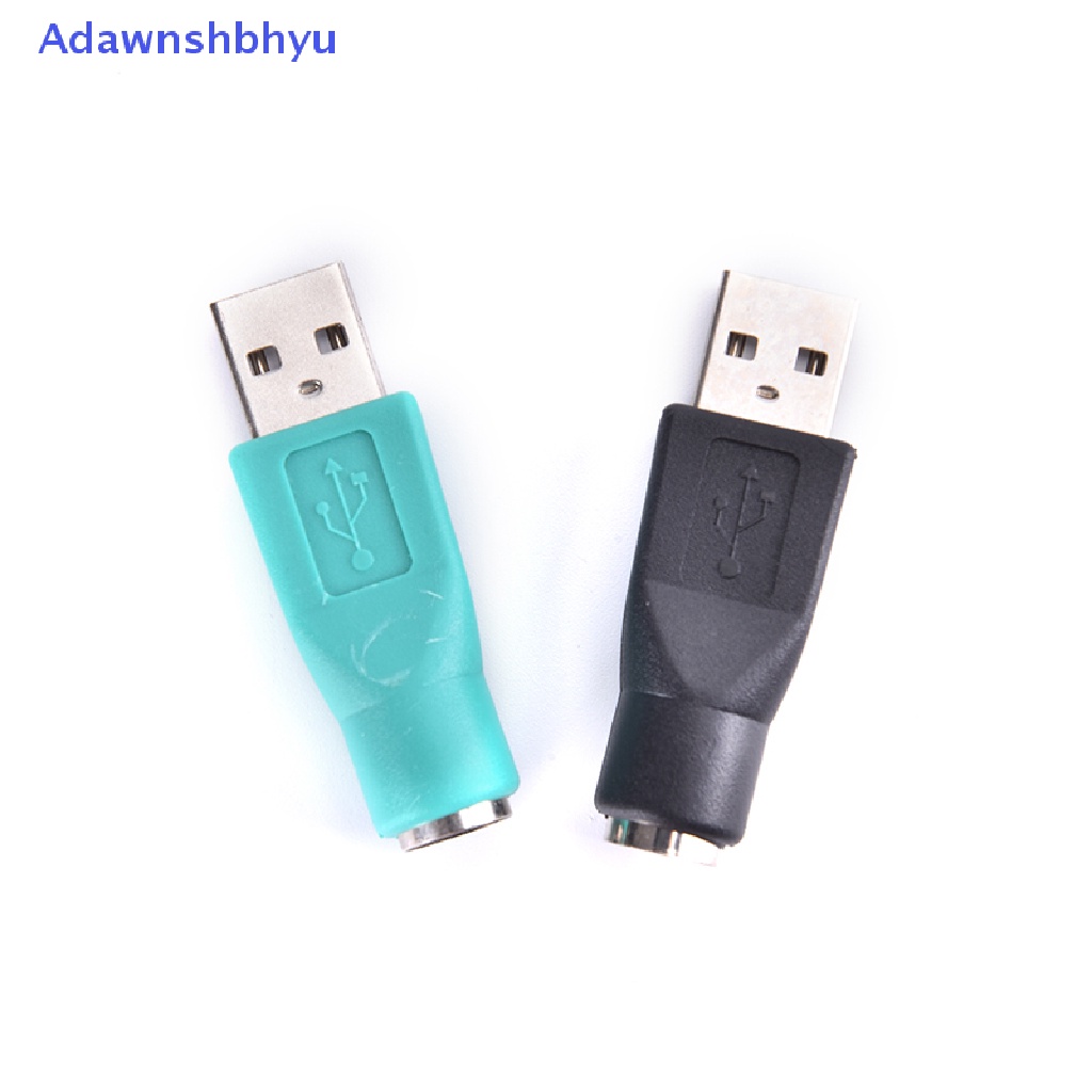 Adhyu Adaptor PS2 PS/2Female To USB Male Converter Adapter PC Laptop Mouse Keyboard ID